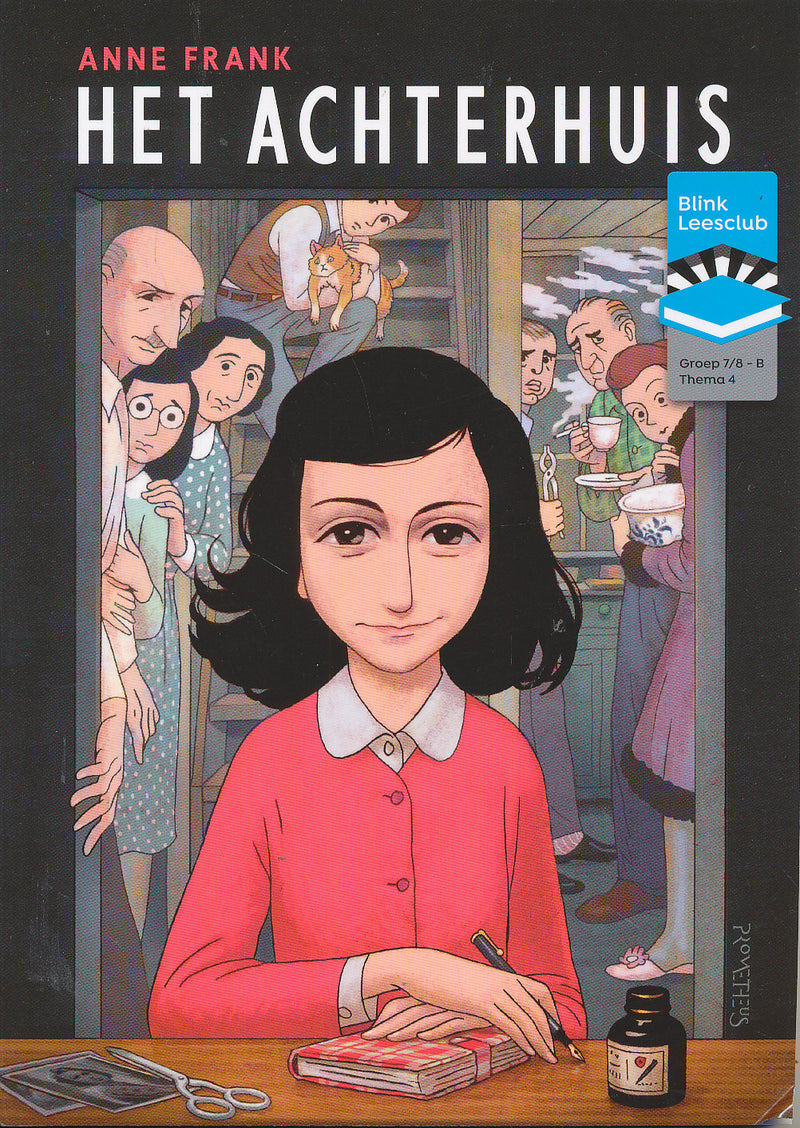 Blink leesclub Anne Frank Het achterhuis (in stripvorm)