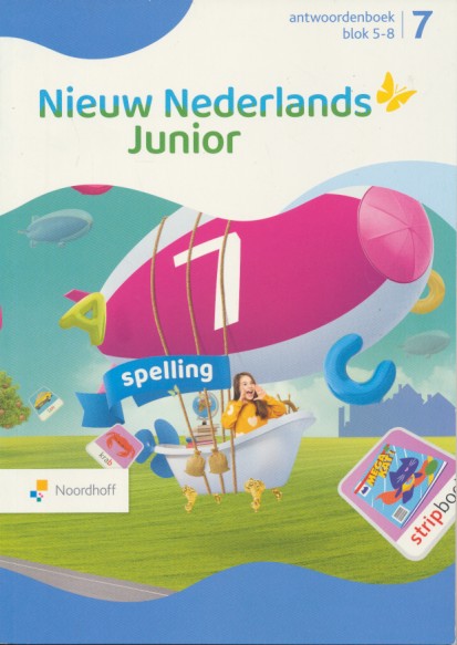 Nieuw Nederlands Junior Spelling Antwoordenboek blok 5-8 groep 7