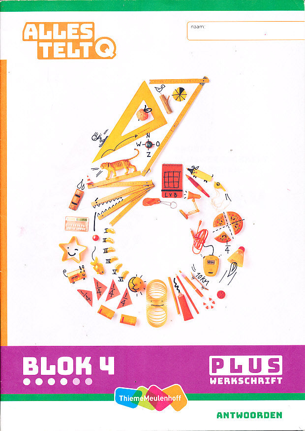 Alles Telt Q Antwoorden Werkschrift Plus blok 4 groep 6