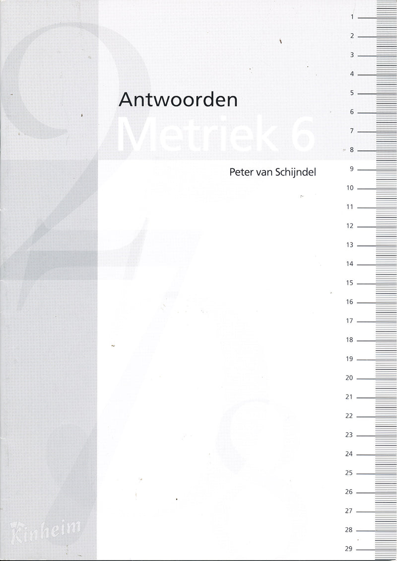 Kinheim Antwoorden Metriek 6