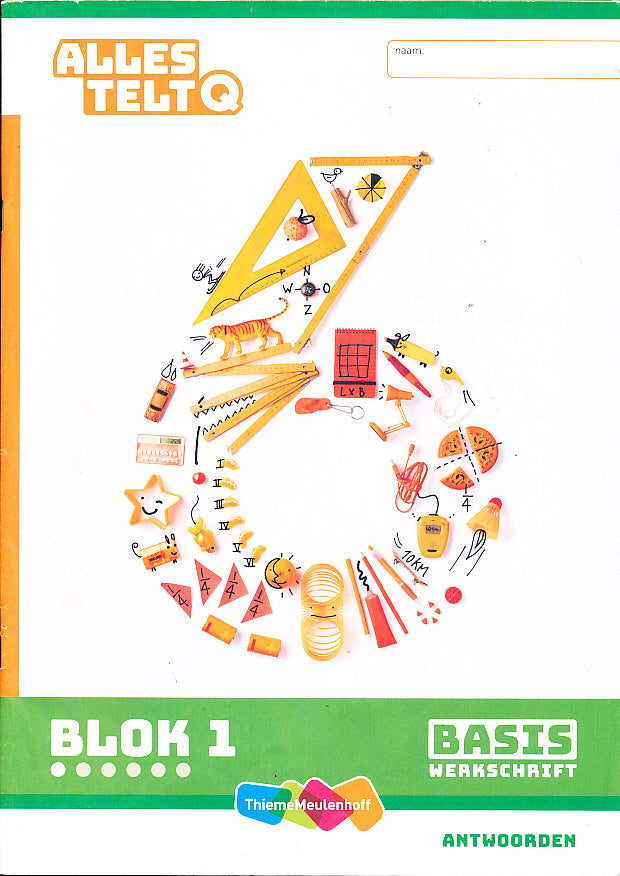 Alles Telt Q Antwoorden Werkschrift Basis blok 1 groep 6