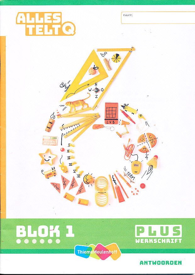 Alles Telt Q Antwoorden Werkschrift Plus blok 1 groep 6