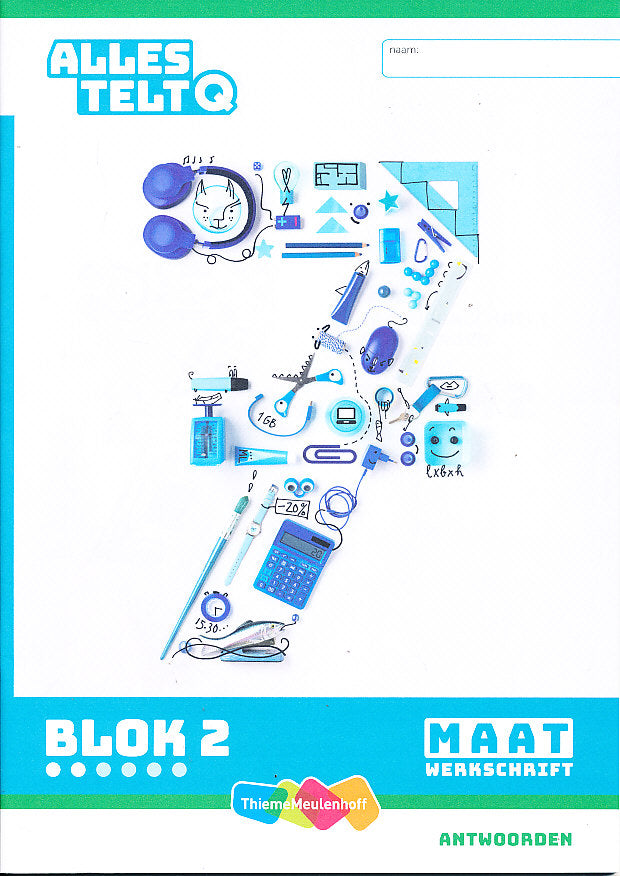 Alles Telt Q Antwoorden Werkschrift Maat blok 2 groep 7
