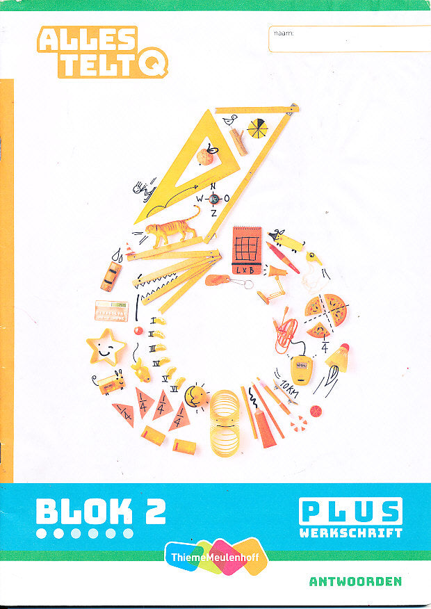 Alles Telt Q Antwoorden Werkschrift Plus blok 2 groep 6