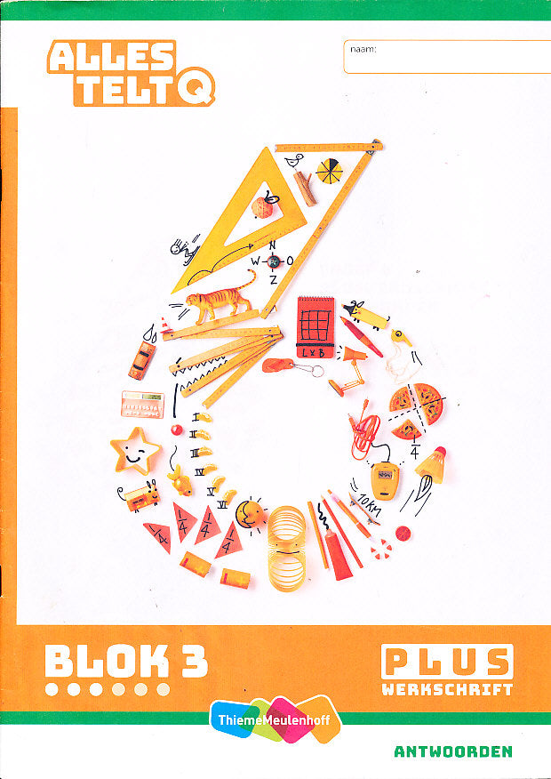 Alles Telt Q Antwoorden Werkschrift Plus blok 3 groep 6