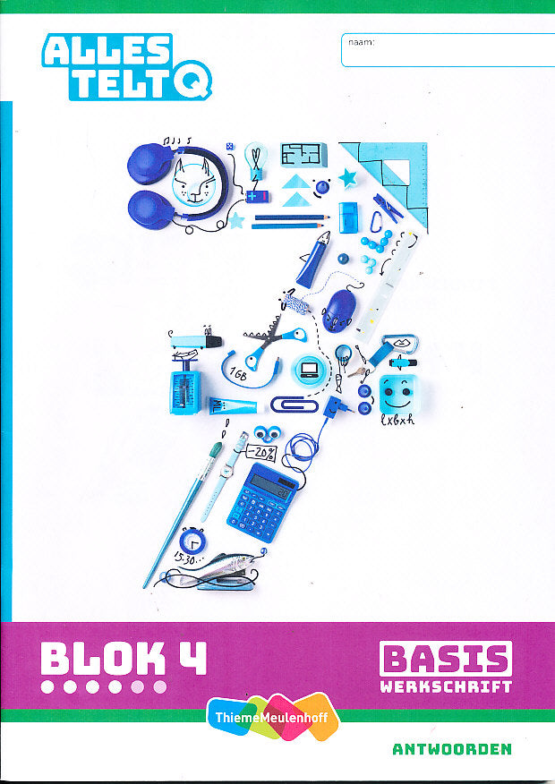 Alles Telt Q Antwoorden Werkschrift Basis blok 4 groep 7