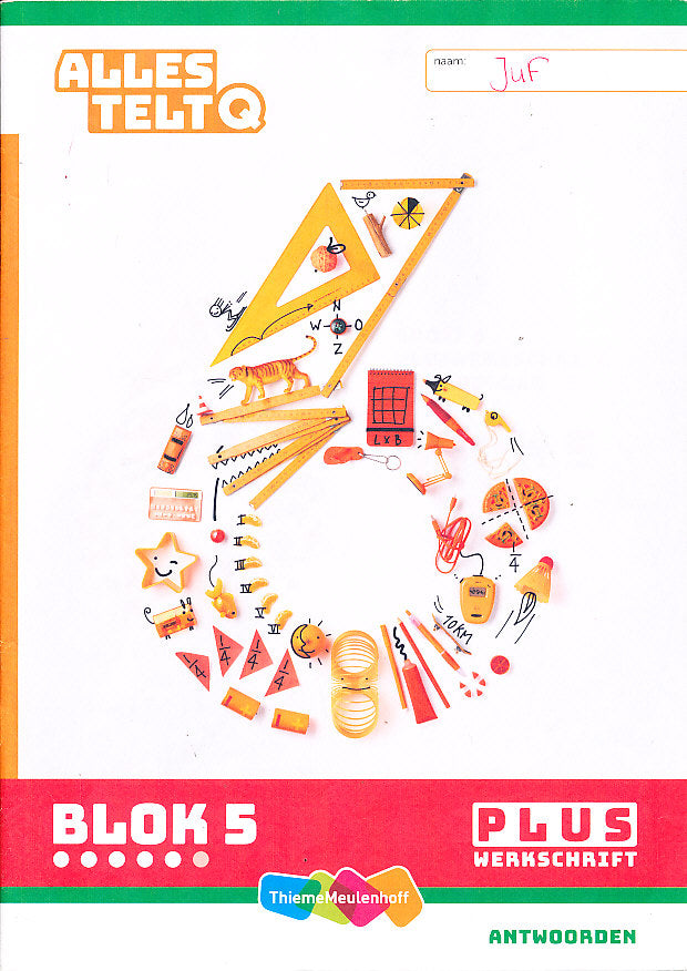 Alles Telt Q Antwoorden Werkschrift Plus blok 5 groep 6