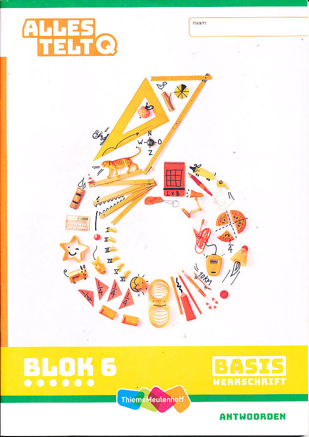 Alles Telt Q Antwoorden Werkschrift Basis blok 6 groep 6