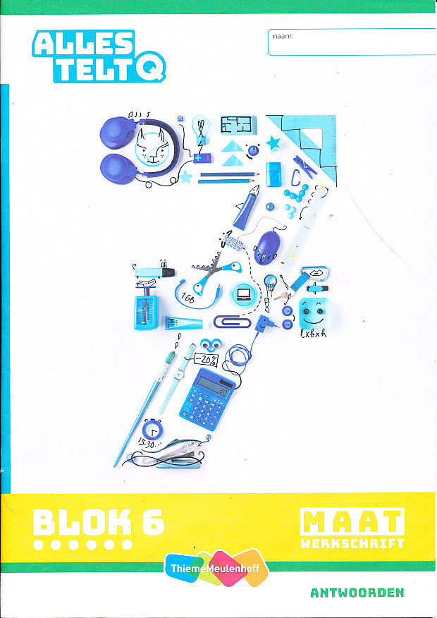 Alles Telt Q Antwoorden Werkschrift Maat blok 6 groep 7