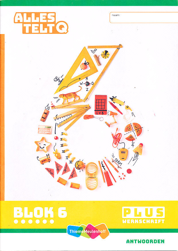 Alles Telt Q Antwoorden Werkschrift Plus blok 6 groep 6