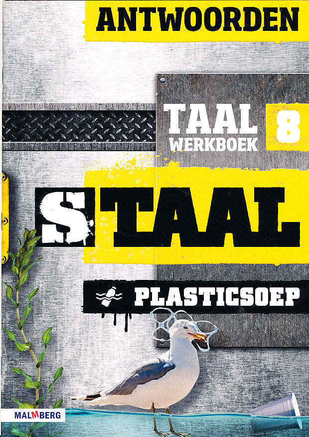 STaal Antwoorden Werkboek Taal Plasticsoep groep 8 (zie omschrijving)