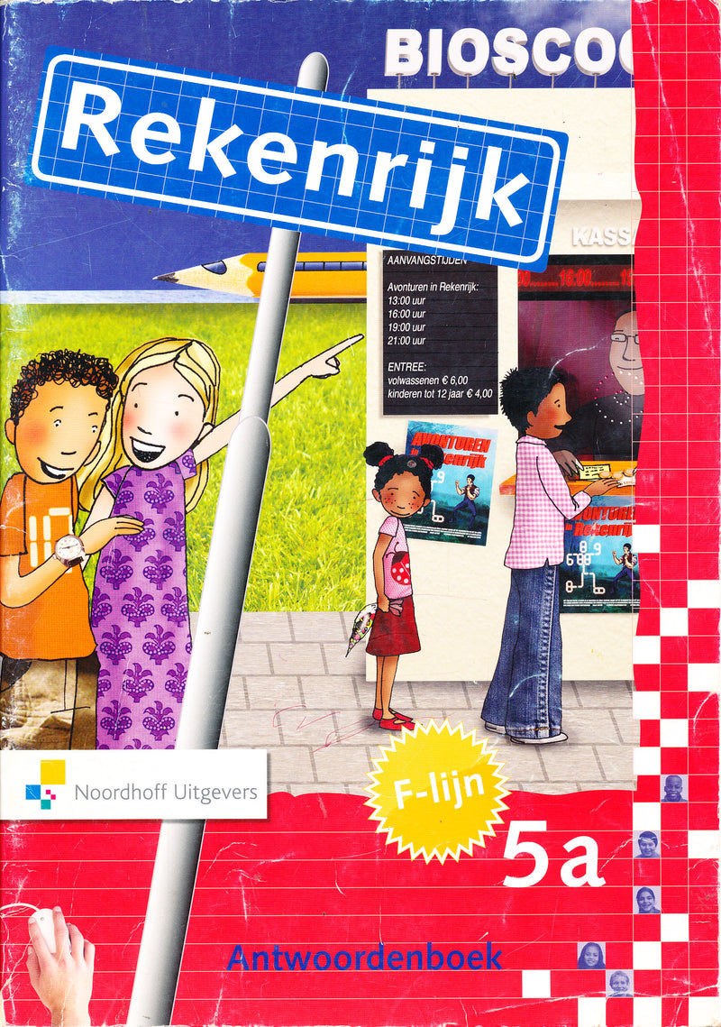 Rekenrijk versie 3 F-lijn Antwoordenboek 5A