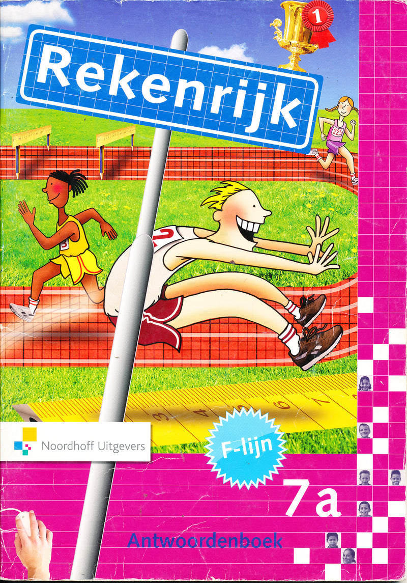 Rekenrijk versie 3 F-lijn Antwoordenboek 7A