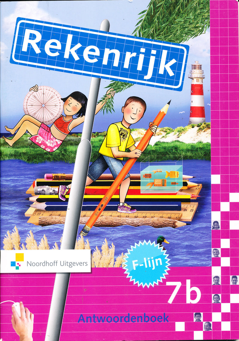 Rekenrijk versie 3 F-lijn Antwoordenboek 7B