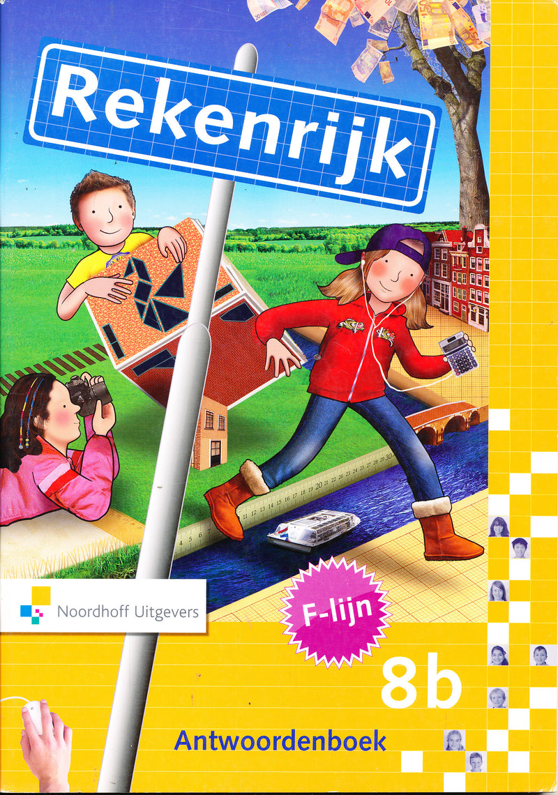 Rekenrijk versie 3 F-lijn Antwoordenboek 8B