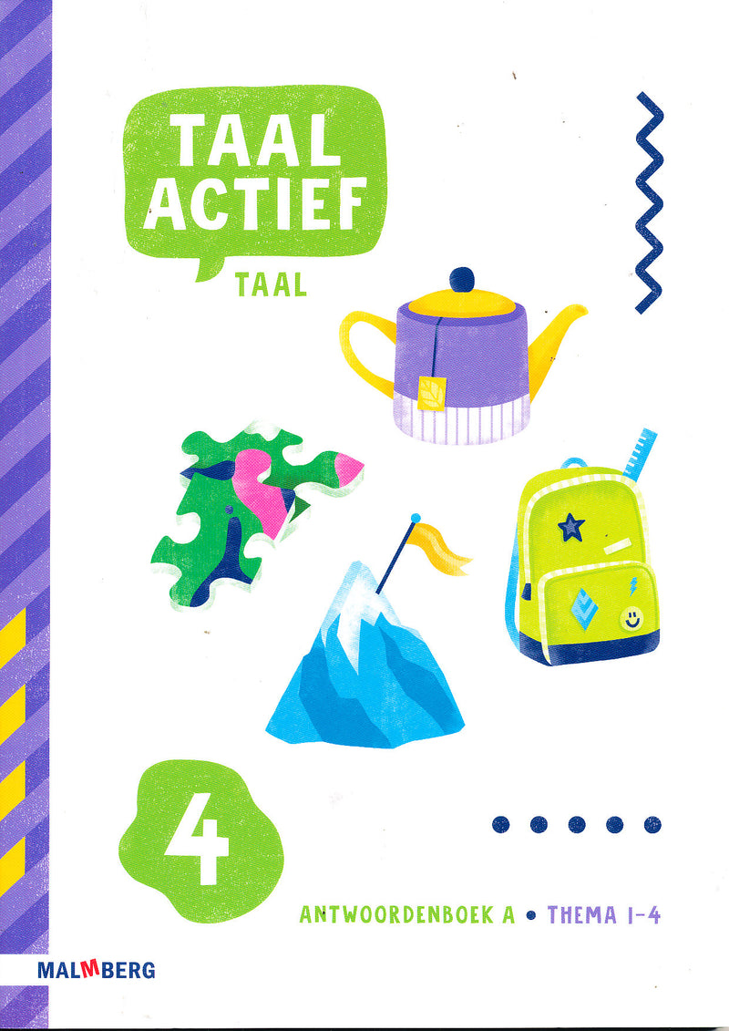 Taal Actief versie 5 Antwoordenboek A Taal groep 4
