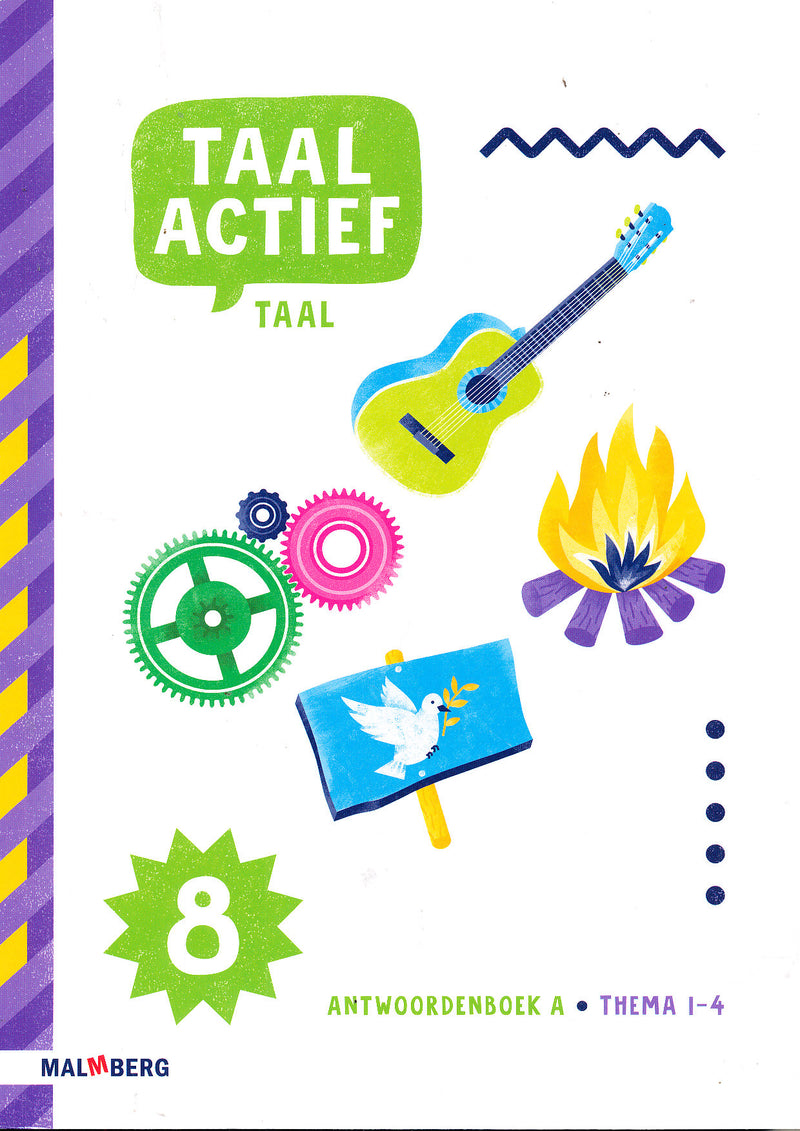Taal Actief versie 5 Antwoordenboek A Taal groep 8
