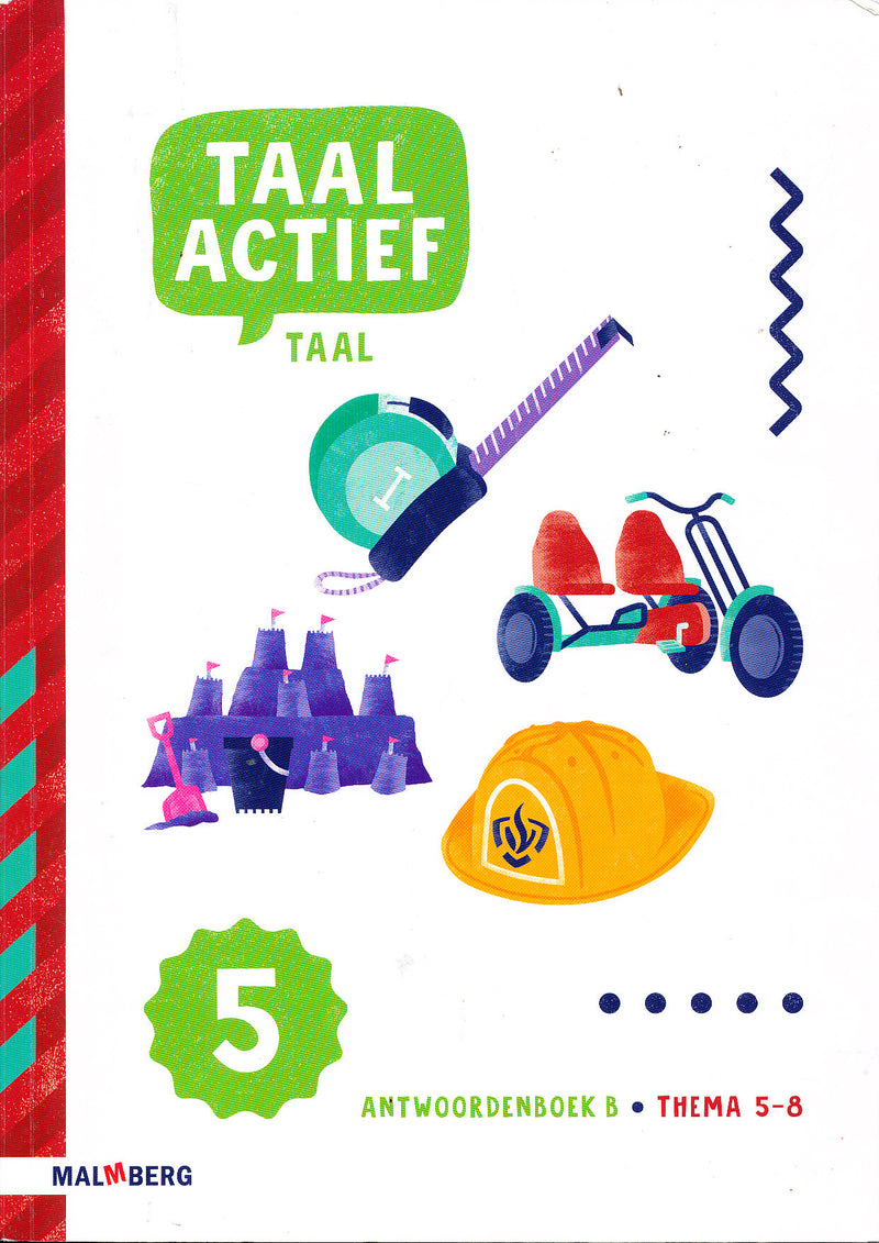Taal Actief versie 5 Antwoordenboek B Taal groep 5