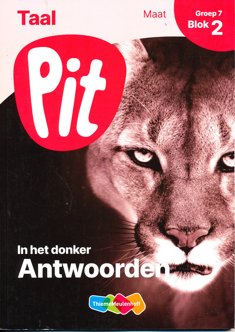 Pit Antwoorden Taal Maat blok 2 groep 7