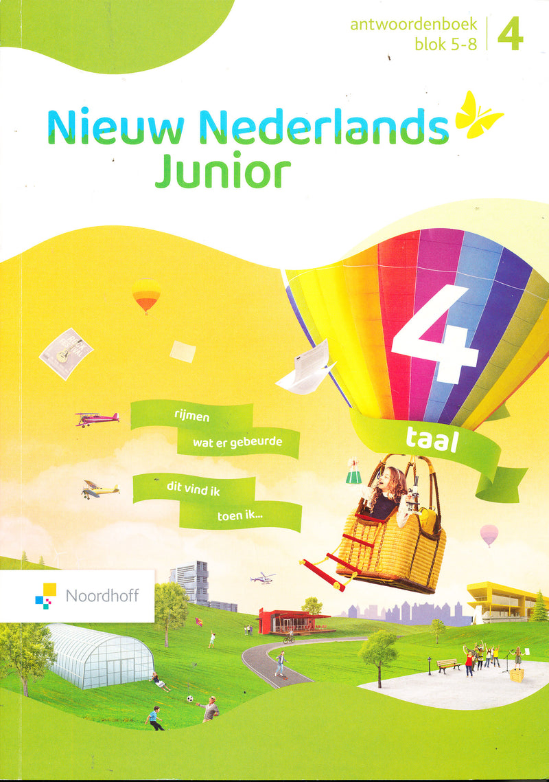 Nieuw Nederlands Junior Taal Antwoordenboek blok 5-8 groep 4