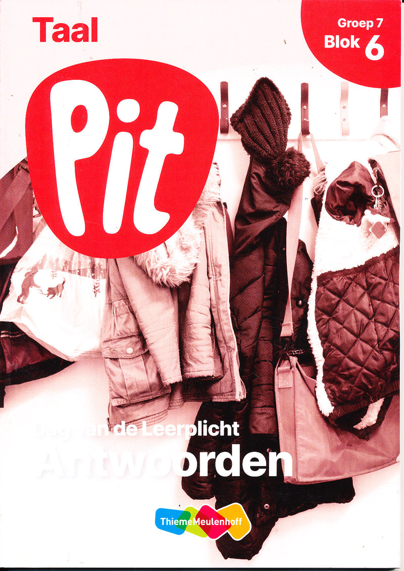 Pit Antwoorden Taal blok 6 groep 7