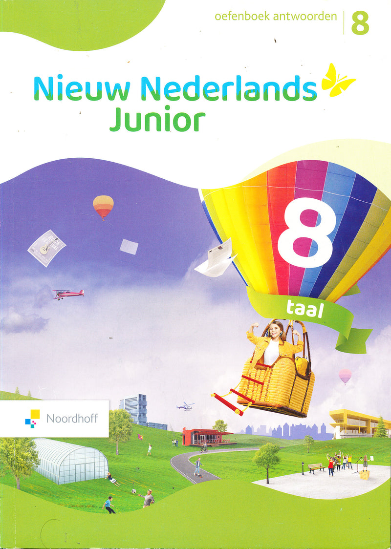 Nieuw Nederlands Junior Taal Antwoorden Oefenboek groep 8