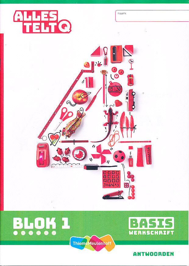 Alles Telt Q Antwoorden Werkschrift Basis blok 1 groep 4