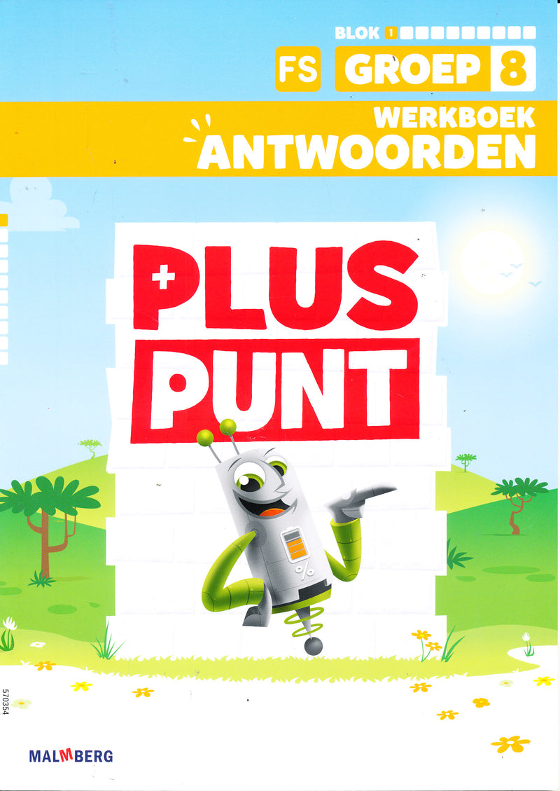 Pluspunt versie 4 Antwoorden Werkboek blok 1 groep 8 FS
