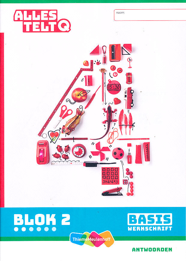 Alles Telt Q Antwoorden Werkschrift Basis blok 2 groep 4