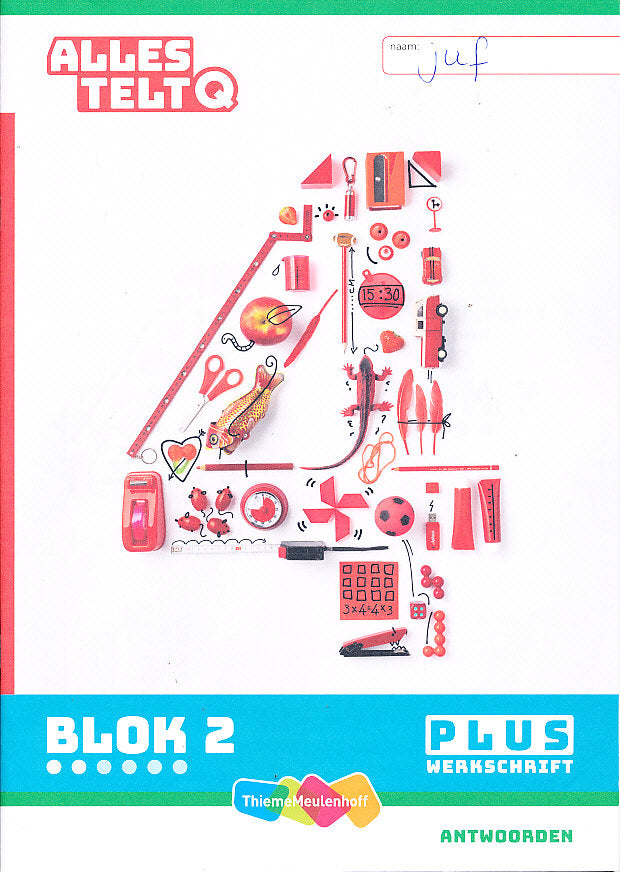 Alles Telt Q Antwoorden Werkschrift Plus blok 2 groep 4