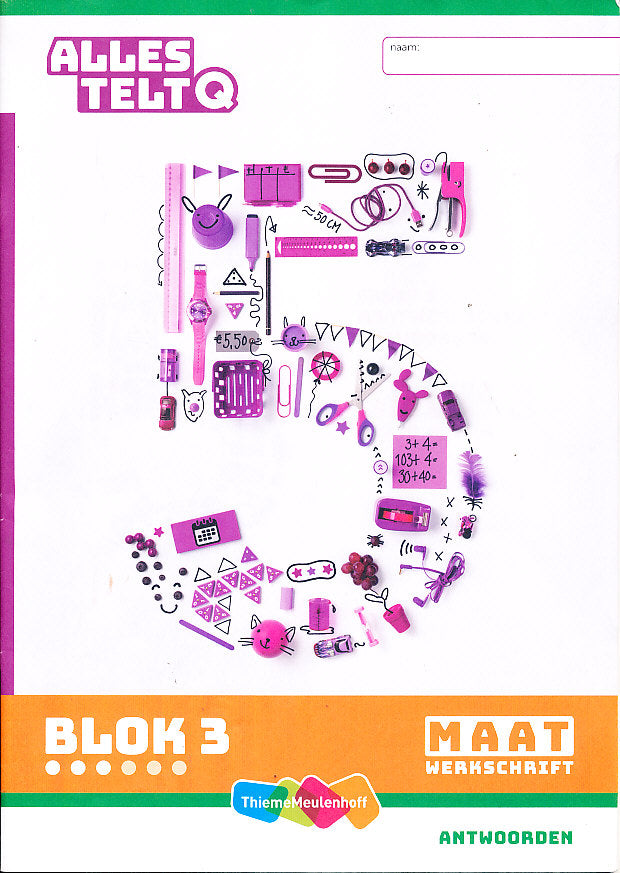 Alles Telt Q Antwoorden Werkschrift Maat blok 3 groep 5