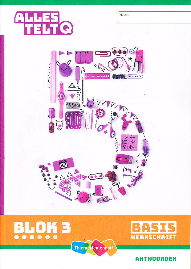 Alles Telt Q Antwoorden Werkschrift Basis blok 3 groep 5