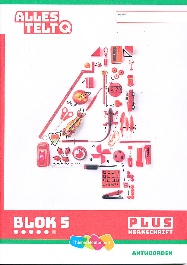 Alles Telt Q Antwoorden Werkschrift Plus blok 5 groep 4