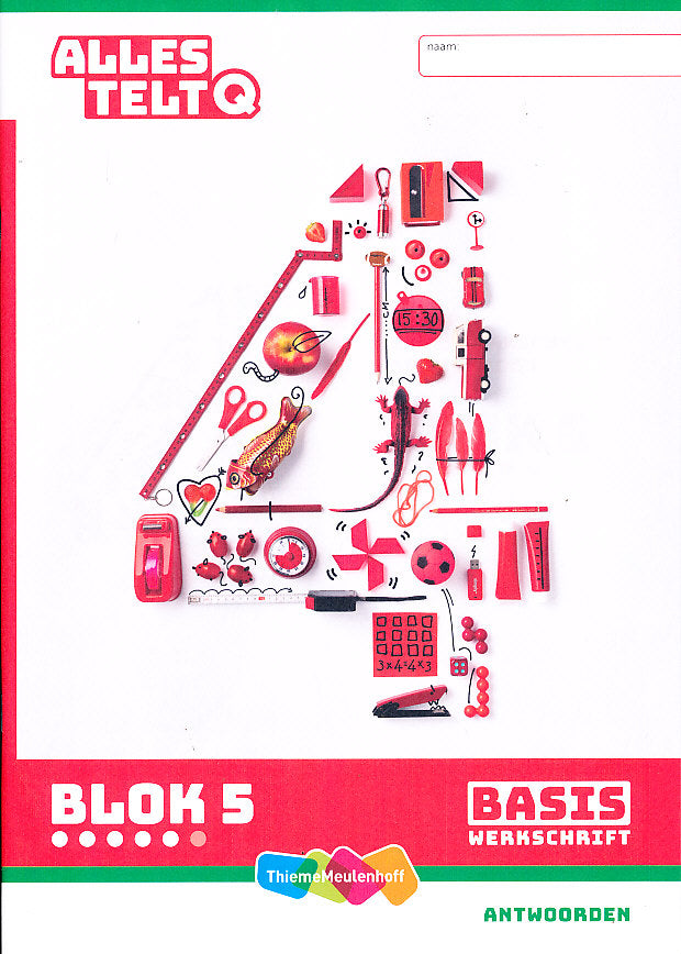 Alles Telt Q Antwoorden Werkschrift Basis blok 5 groep 4