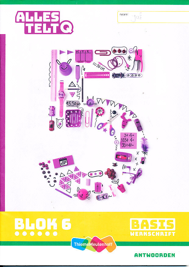 Alles Telt Q Antwoorden Werkschrift Basis blok 6 groep 5