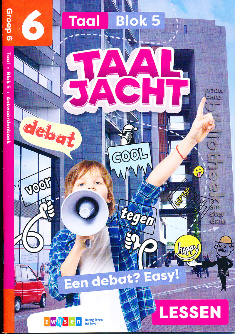 Taaljacht Antwoordenboek Taal groep 6 blok 5