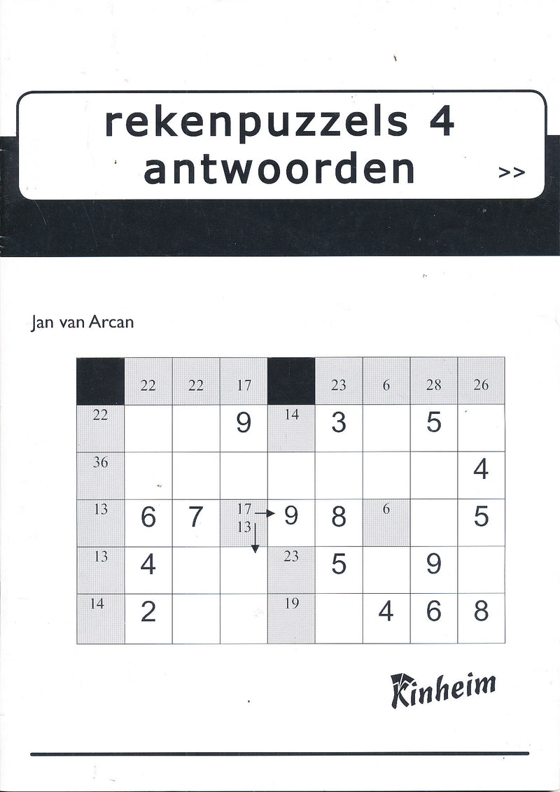 Kinheim Antwoorden Rekenpuzzels 4