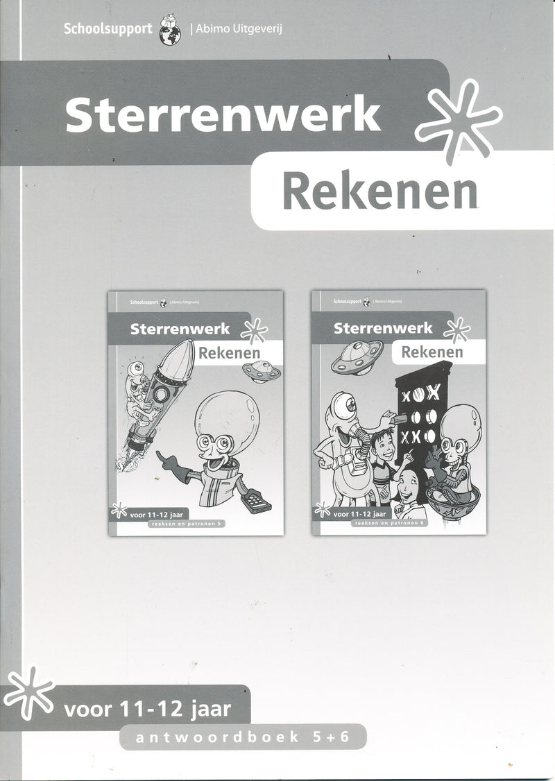 Sterrenwerk Rekenen antwoordenboek Reeksen en Patronen 5 en 6
