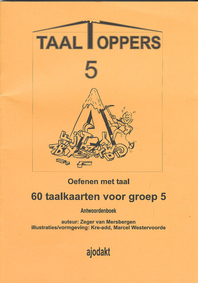 Ajodakt Antwoorden Taaltoppers groep 5