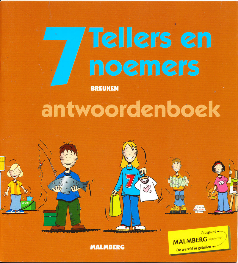 Tellers en Noemers Antwoorden oefenboekje breuken 7
