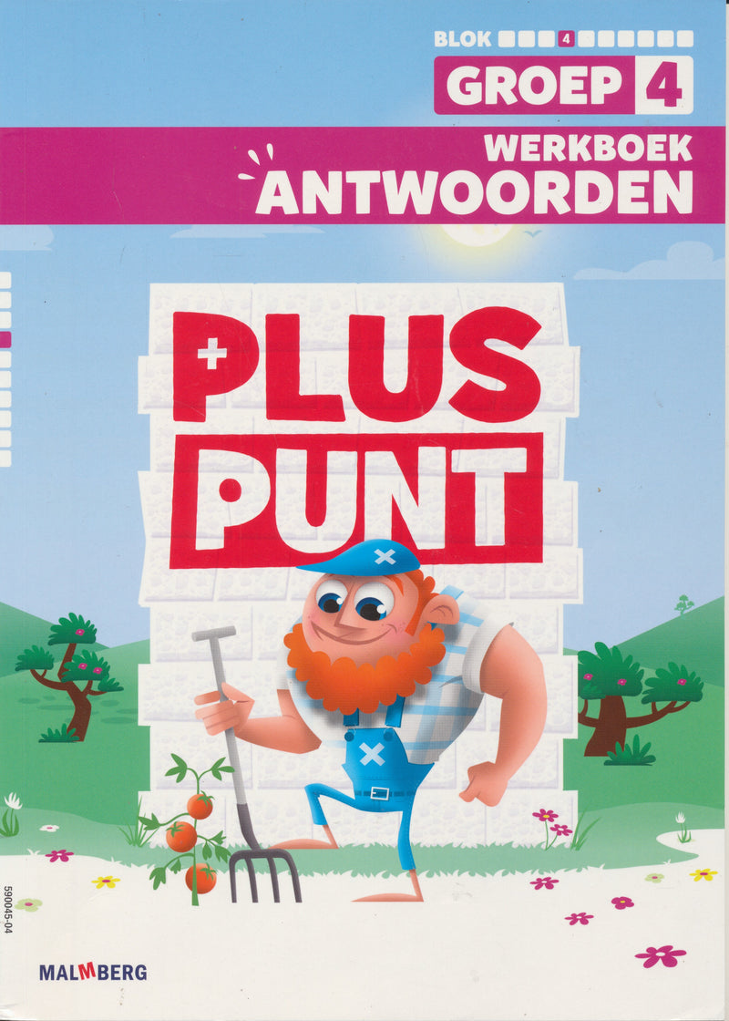 Pluspunt versie 4 Antwoorden Werkboek blok 4 groep 4