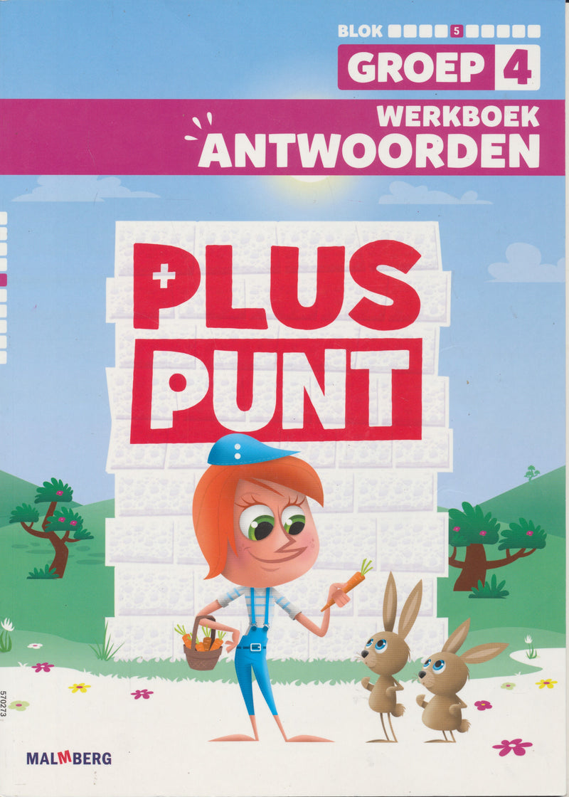 Pluspunt versie 4 Antwoorden Werkboek blok 5 groep 4