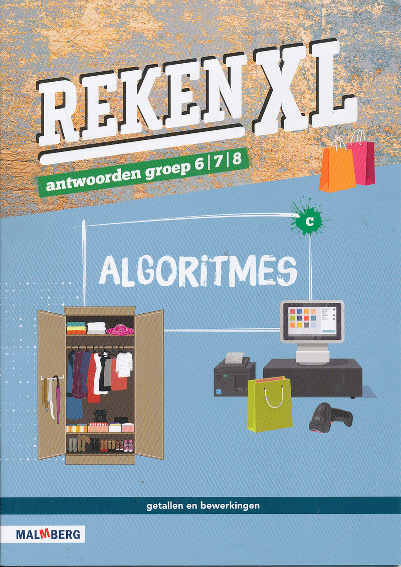 RekenXL Antwoordenboek Algoritmes groep 6/7/8