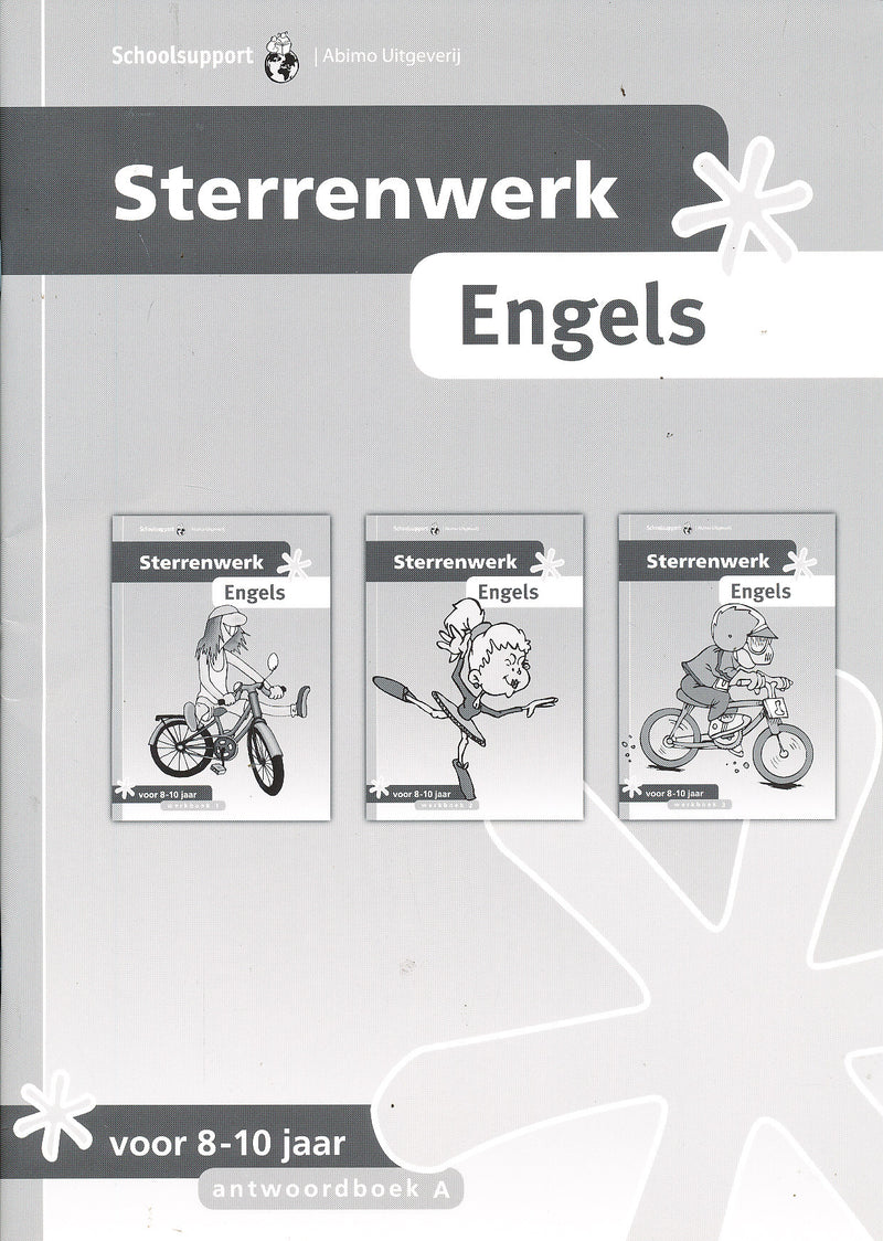 Sterrenwerk Engels Antwoordenboek B (8-10 jaar)
