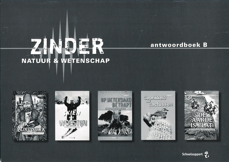 Zinder 10+ Natuur & Wetenschap Antwoordboek B (zie omschrijving)