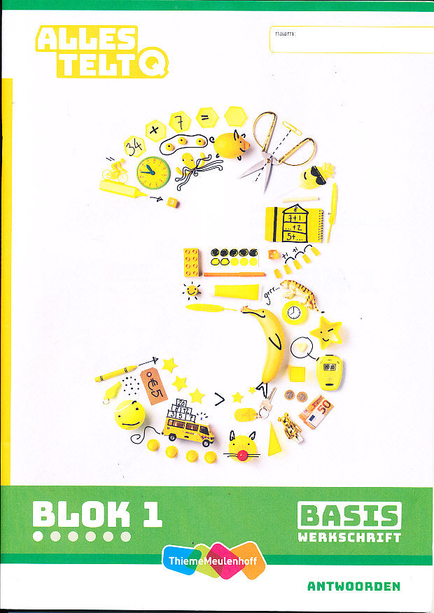 Alles Telt Q Antwoorden Werkschrift Basis blok 1 groep 3