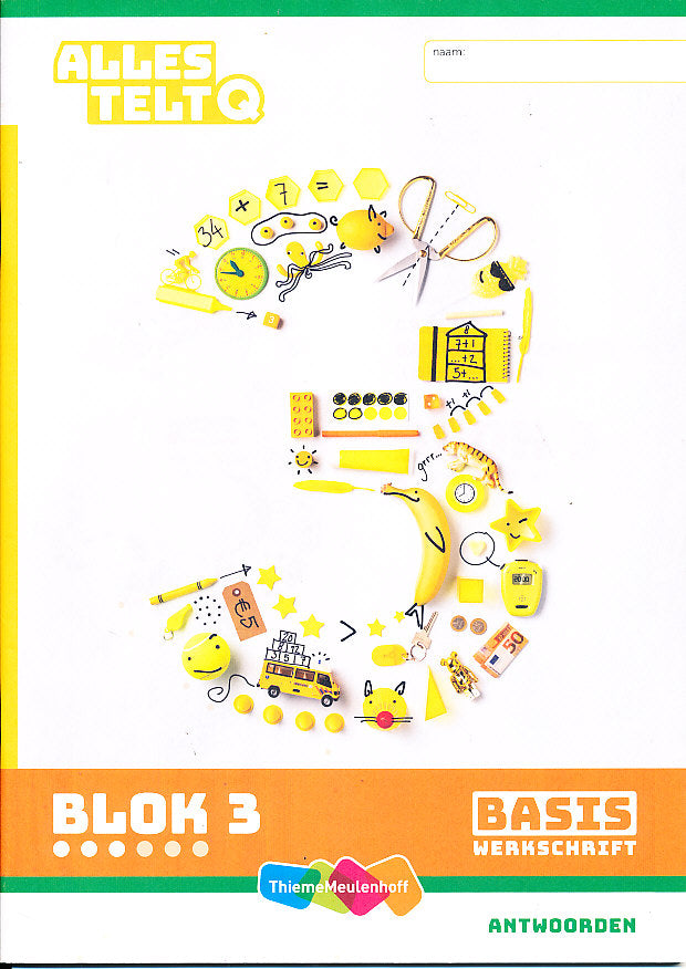 Alles Telt Q Antwoorden Werkschrift Basis blok 3 groep 3