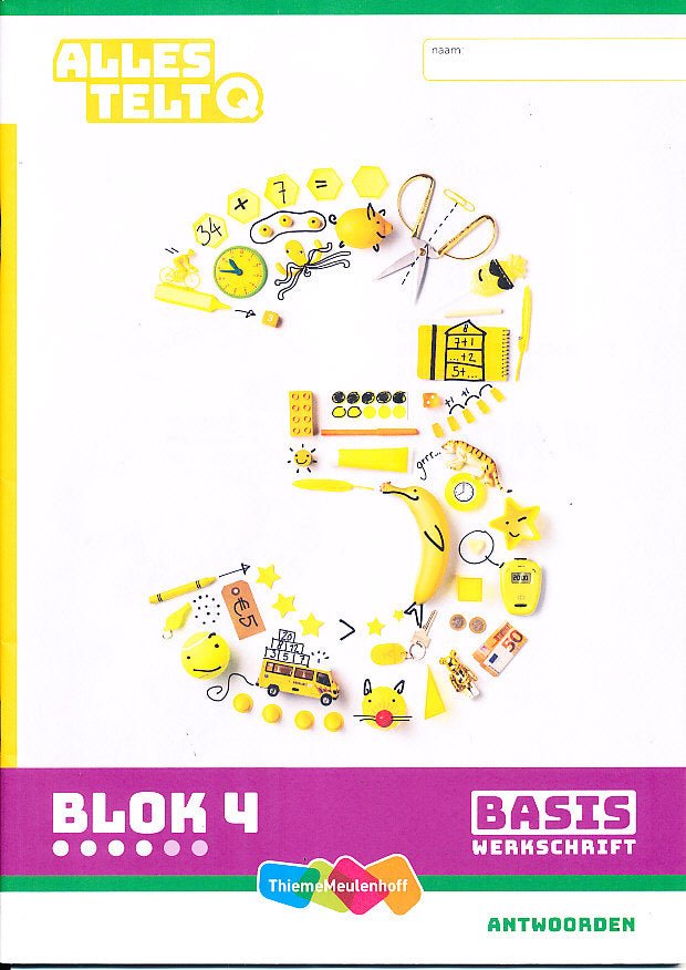 Alles Telt Q Antwoorden Werkschrift Basis blok 4 groep 3