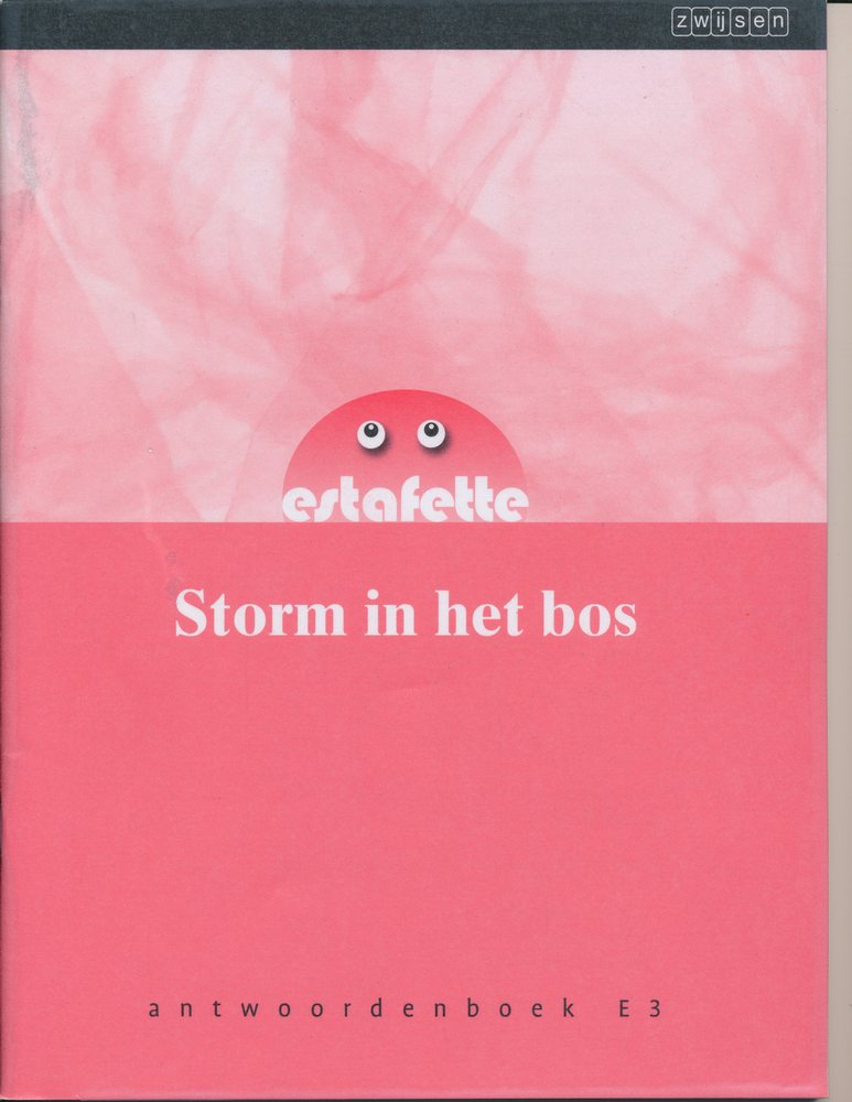 Estafette nieuw antwoordenboek E3 Storm in het Bos