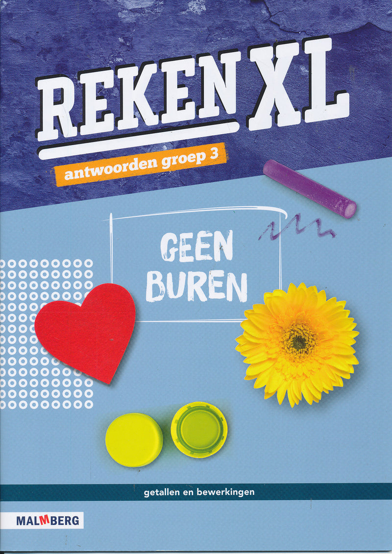 RekenXL Antwoordenboek Geen buren groep 3